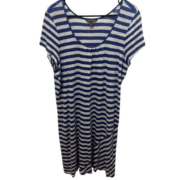Tommy Bahama Striped 100% Linen Dress Size XL - Picture 2 of 5